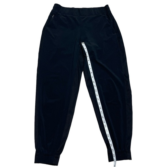 Athleta Black High Rise Joggers Size M - Picture 3 of 8